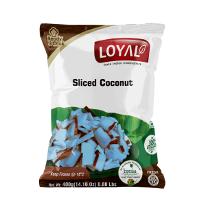 Loyal sliced coconut