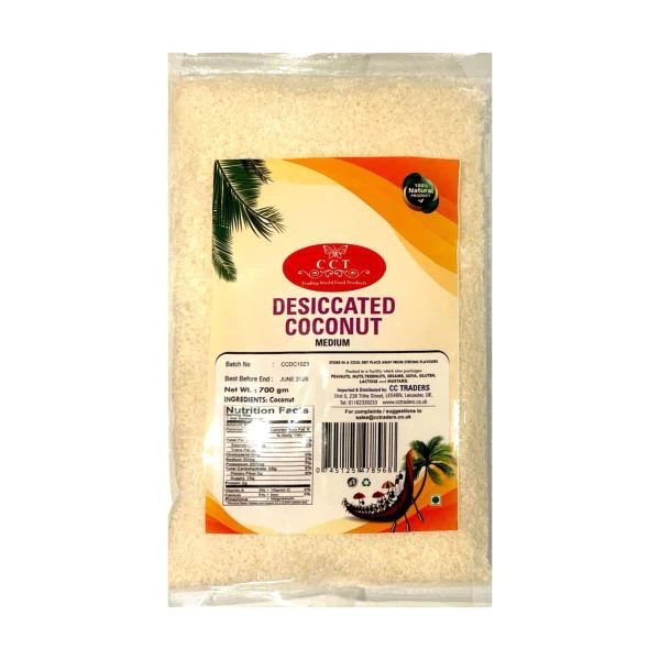 Cct Desiccated Coconut 700Gm