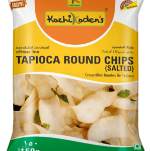KK Tapioca round chips salted 150g